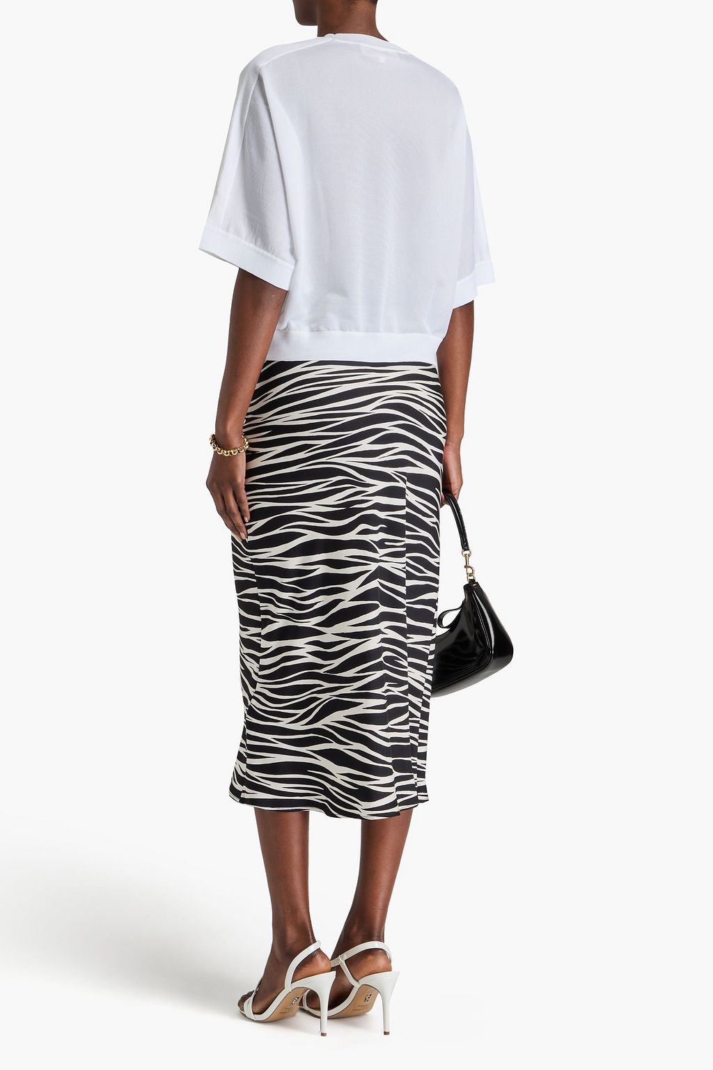 DIANE VON FURSTENBERG Cairo jacquard-knit top