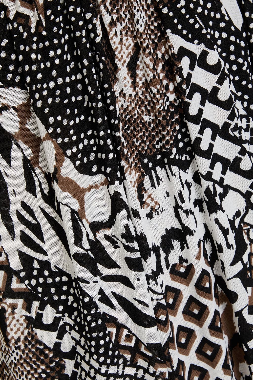 DIANE VON FURSTENBERG Pia wendbares Midikleid aus Stretch-Mesh mit Print
