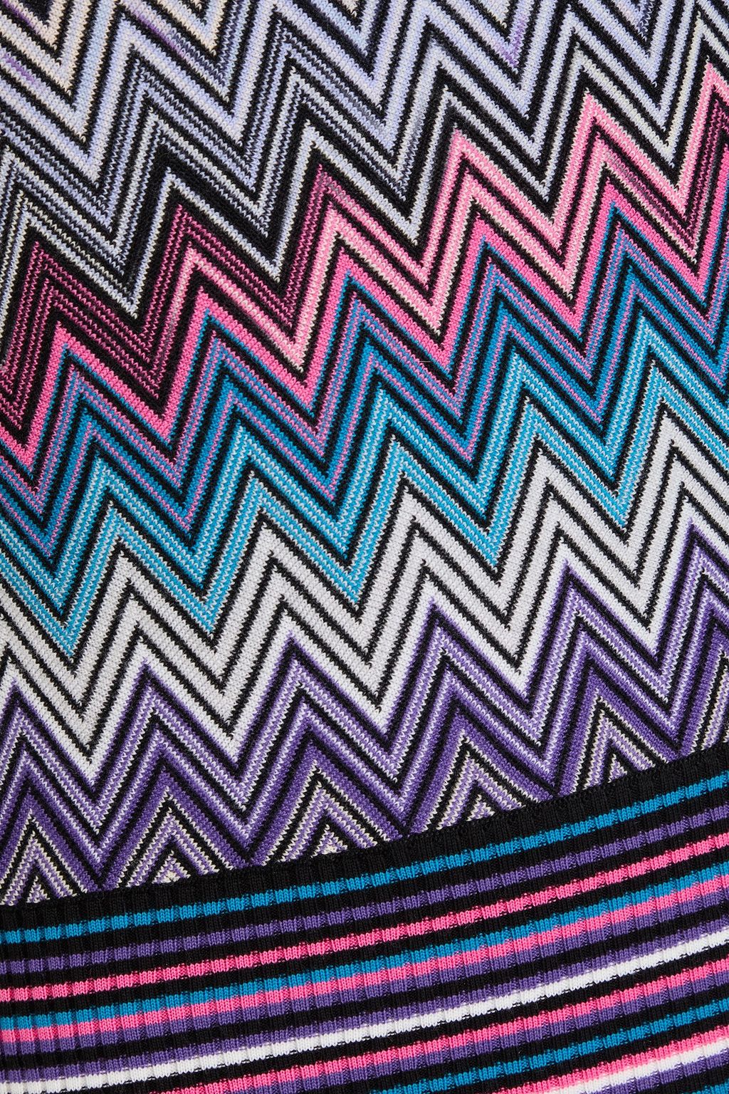 MISSONI بلوزة بياقة عالية من الصوف