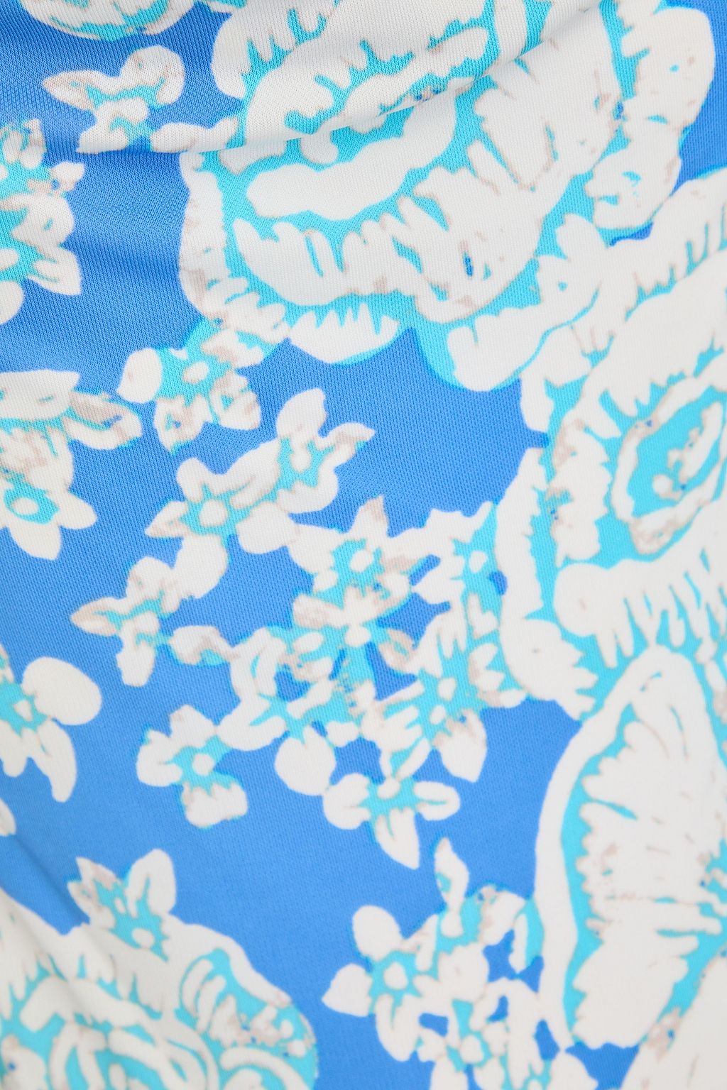 DIANE VON FURSTENBERG Alik draped floral-print jersey midi dress
