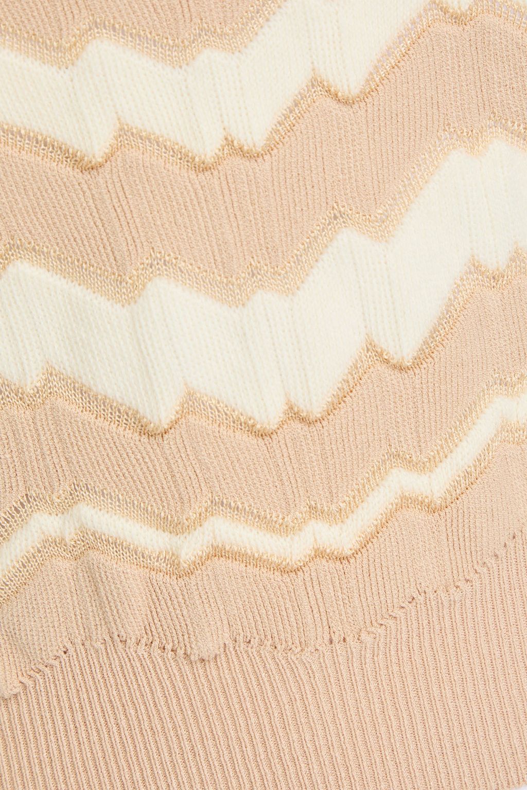 MISSONI بلوزة بدون أكمام من نسيج بحبكة كروشيه