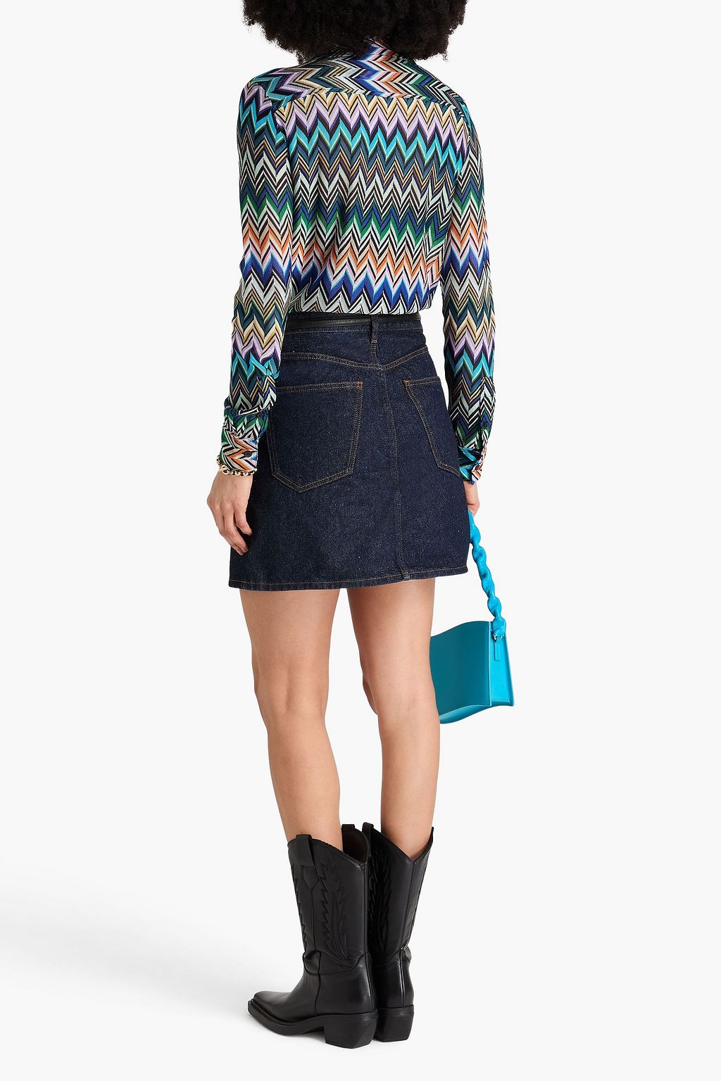 MISSONI Crochet-knit shirt