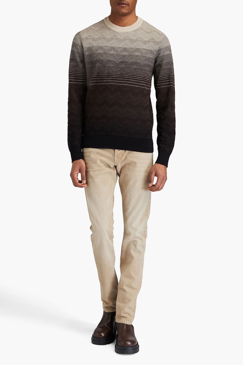 MISSONI Pullover aus Baumwolle in Space-Dye-Optik