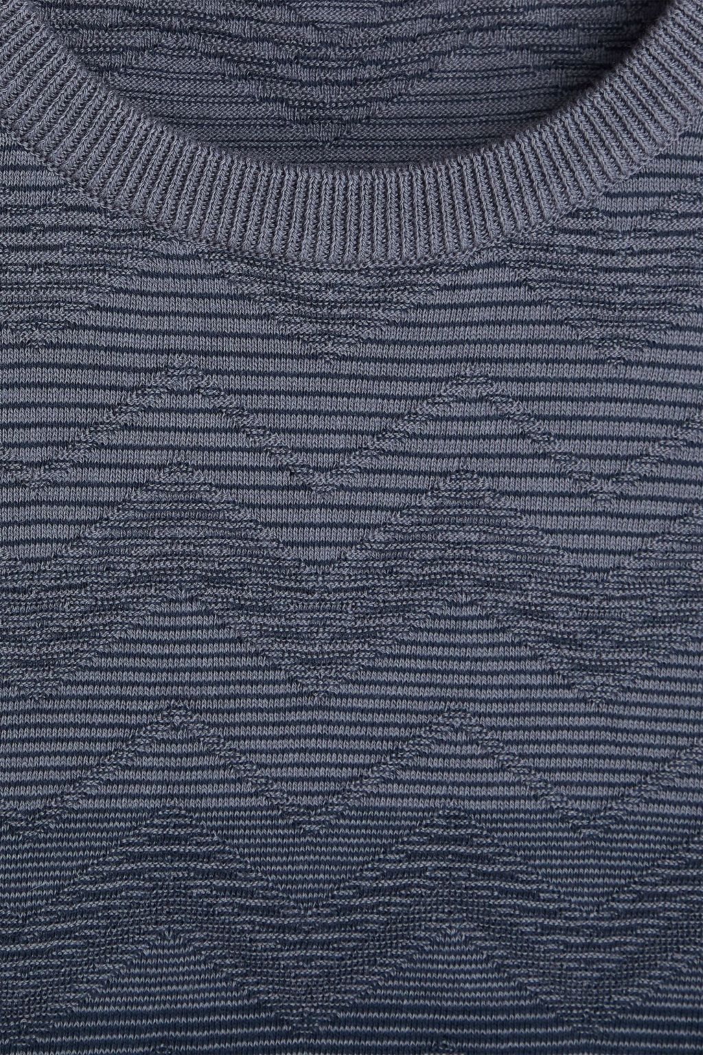 MISSONI Jacquard-knit cotton T-shirt