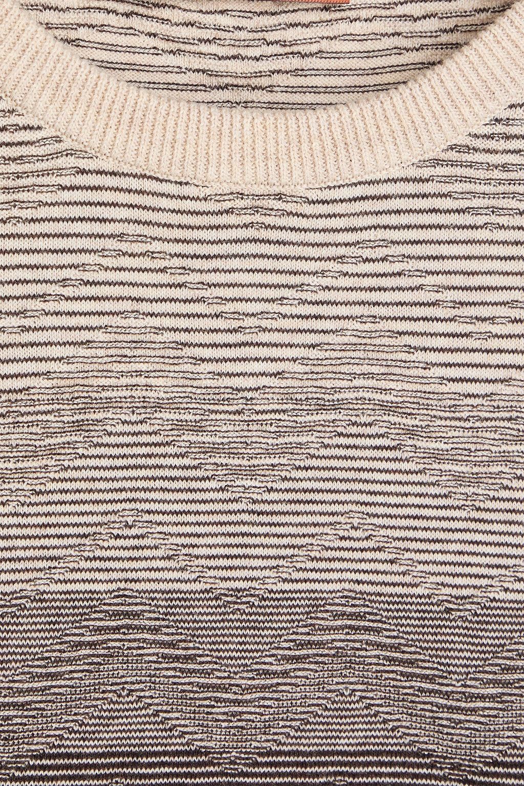 MISSONI Jacquard-knit cotton T-shirt