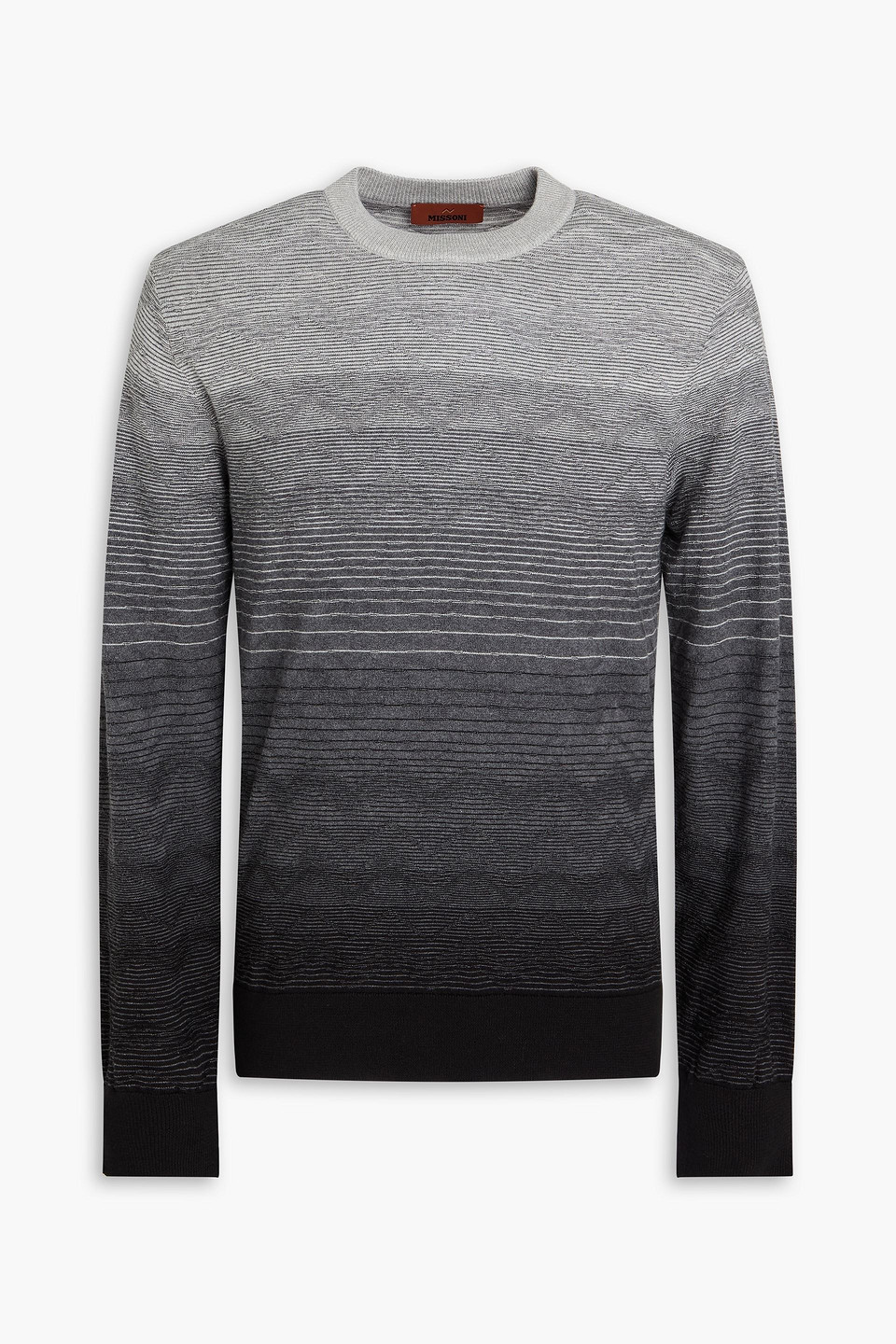 MISSONI SPACE-DYED COTTON SWEATER