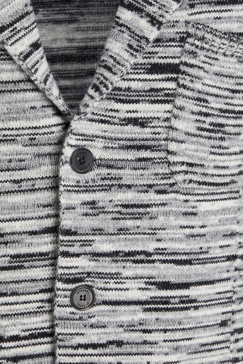 MISSONI Space-dyed cashmere blazer