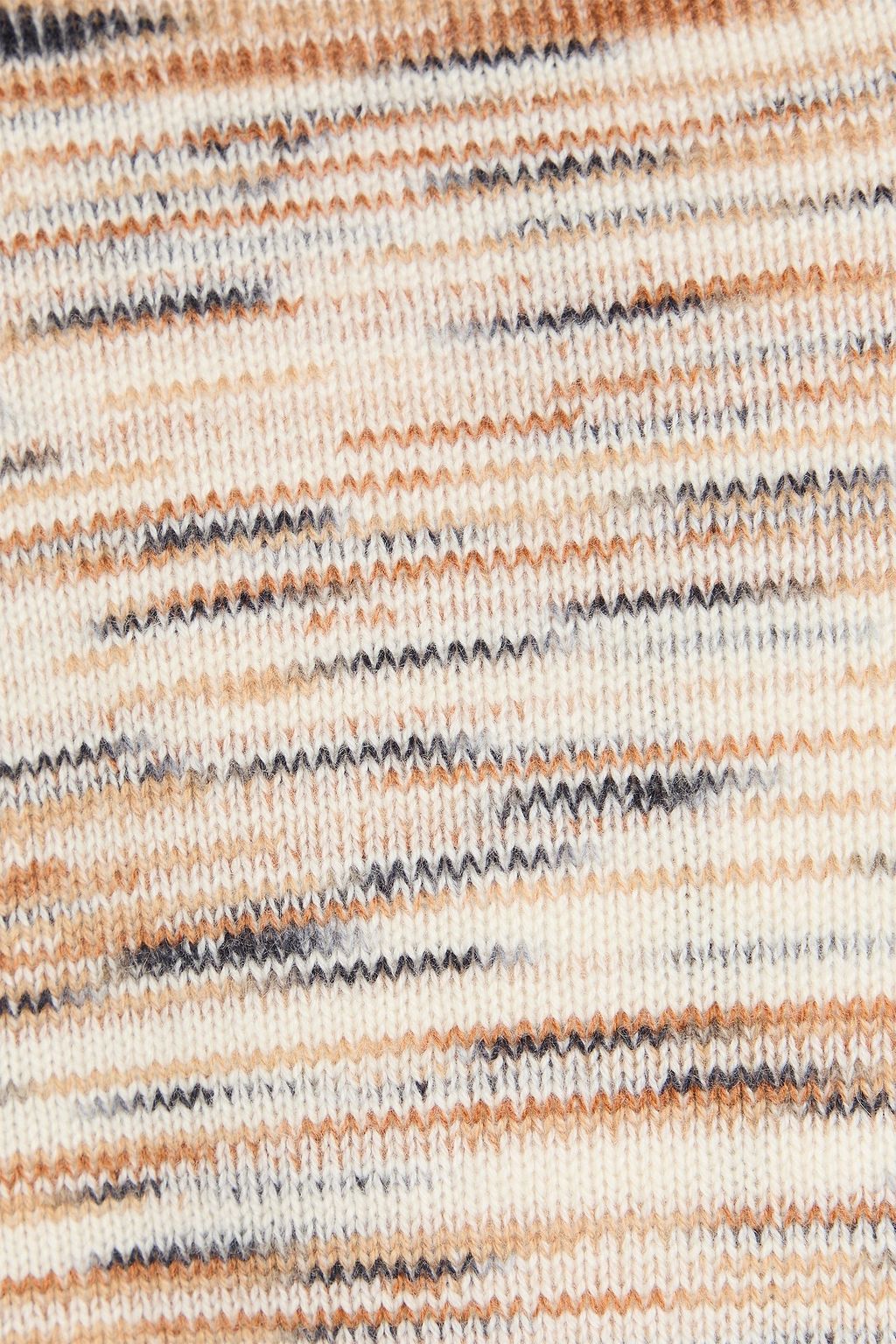 MISSONI Space-dyed cashmere hoodie
