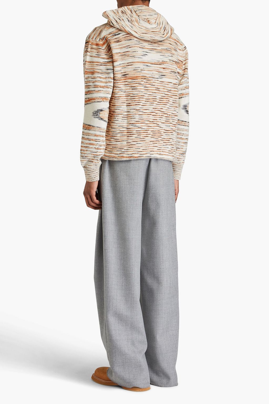 MISSONI Space-dyed cashmere hoodie