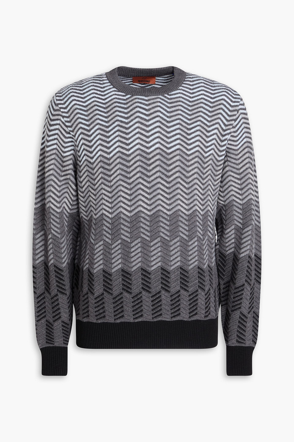 Missoni Wool Sweater In Gray