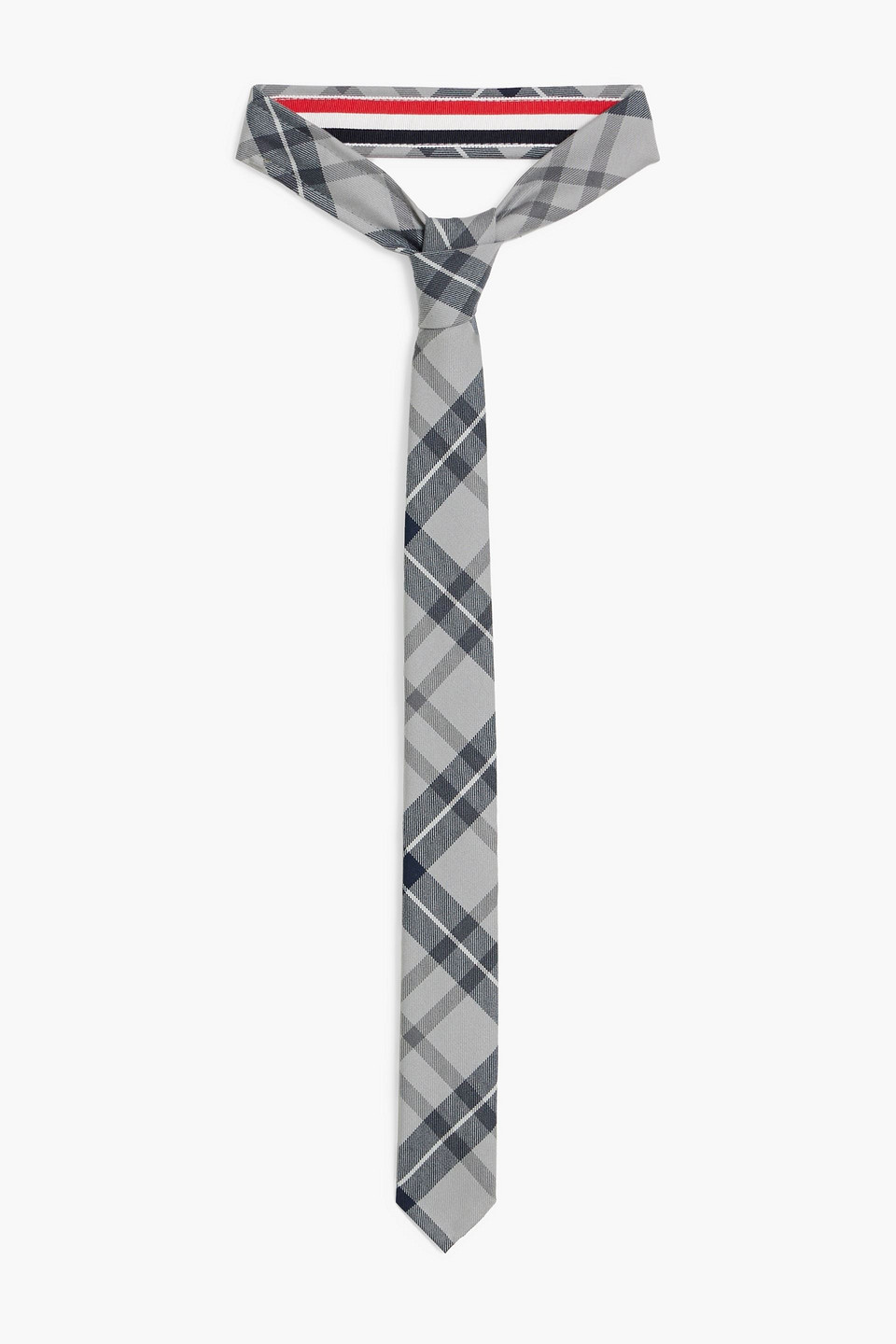 THOM BROWNE CHECKED WOOL-BLEND TWILL SUIT