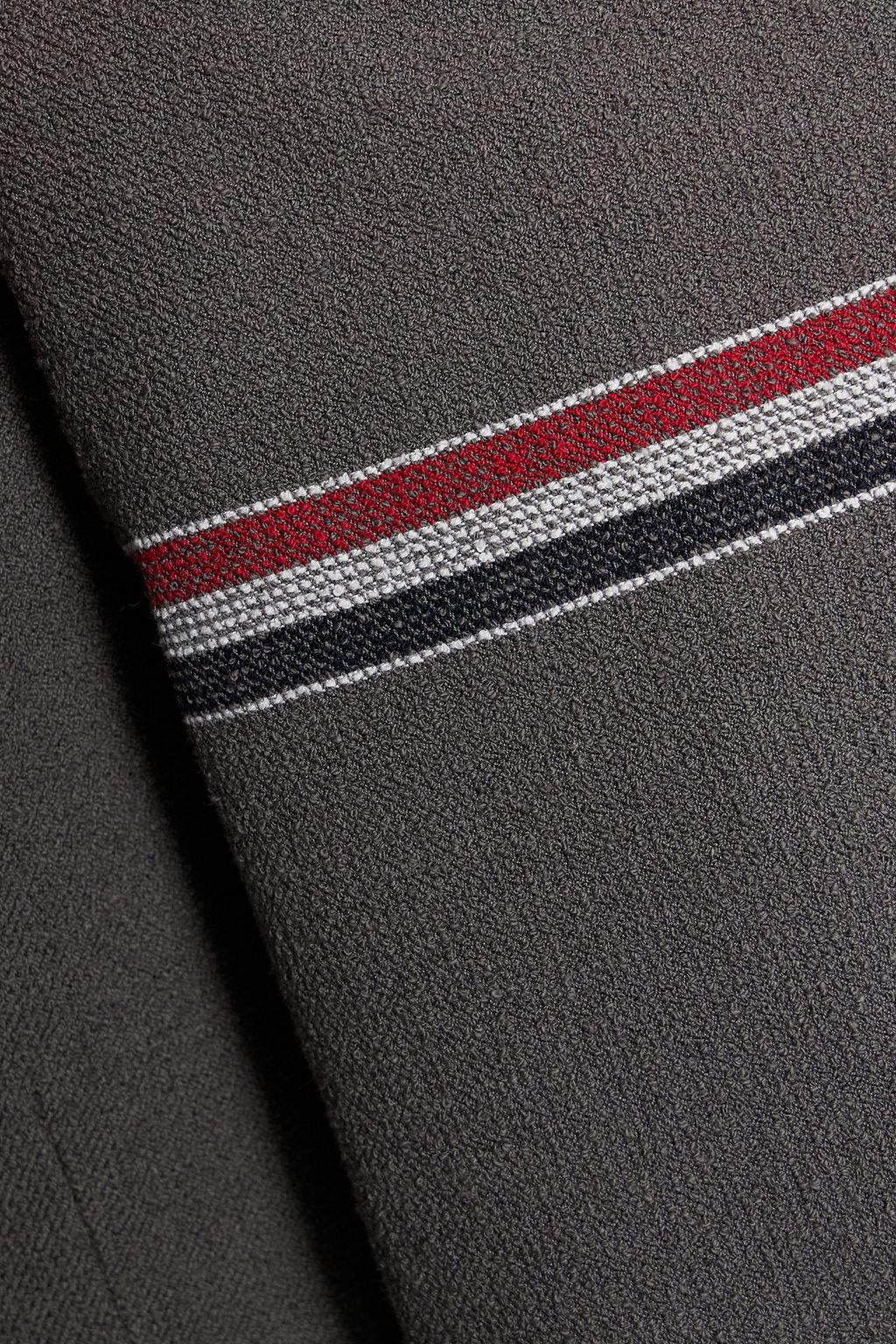 THOM BROWNE Striped cotton-blend blazer