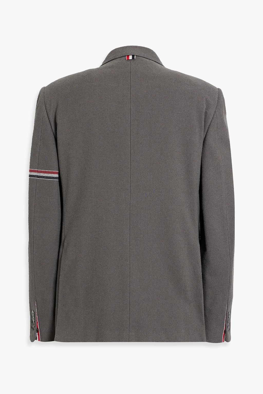 THOM BROWNE Striped cotton-blend blazer