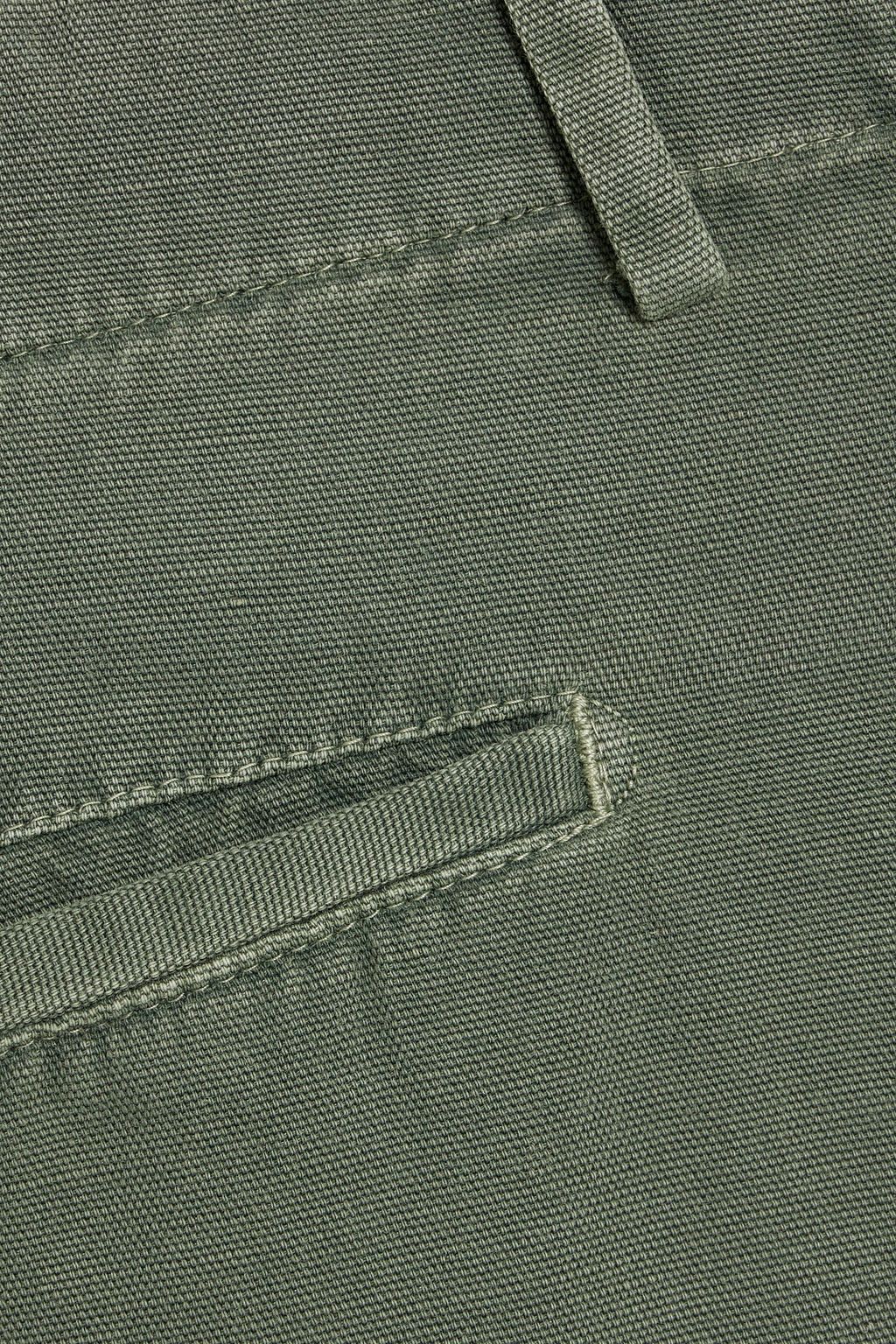 BOGLIOLI Cotton and linen-blend shorts