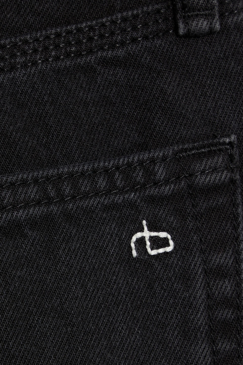 Rag & Bone Beck Denim Jeans In Black