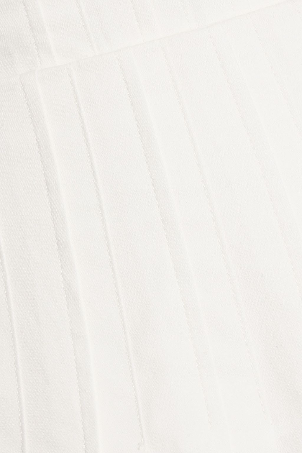 PROENZA SCHOULER Pleated cotton-blend poplin midi wrap skirt
