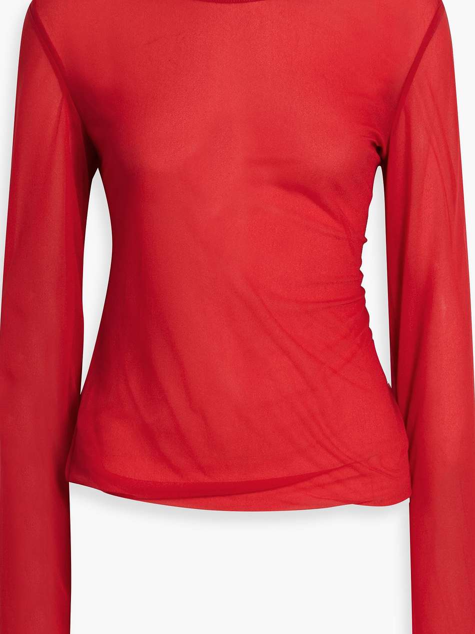 dara chiffon top