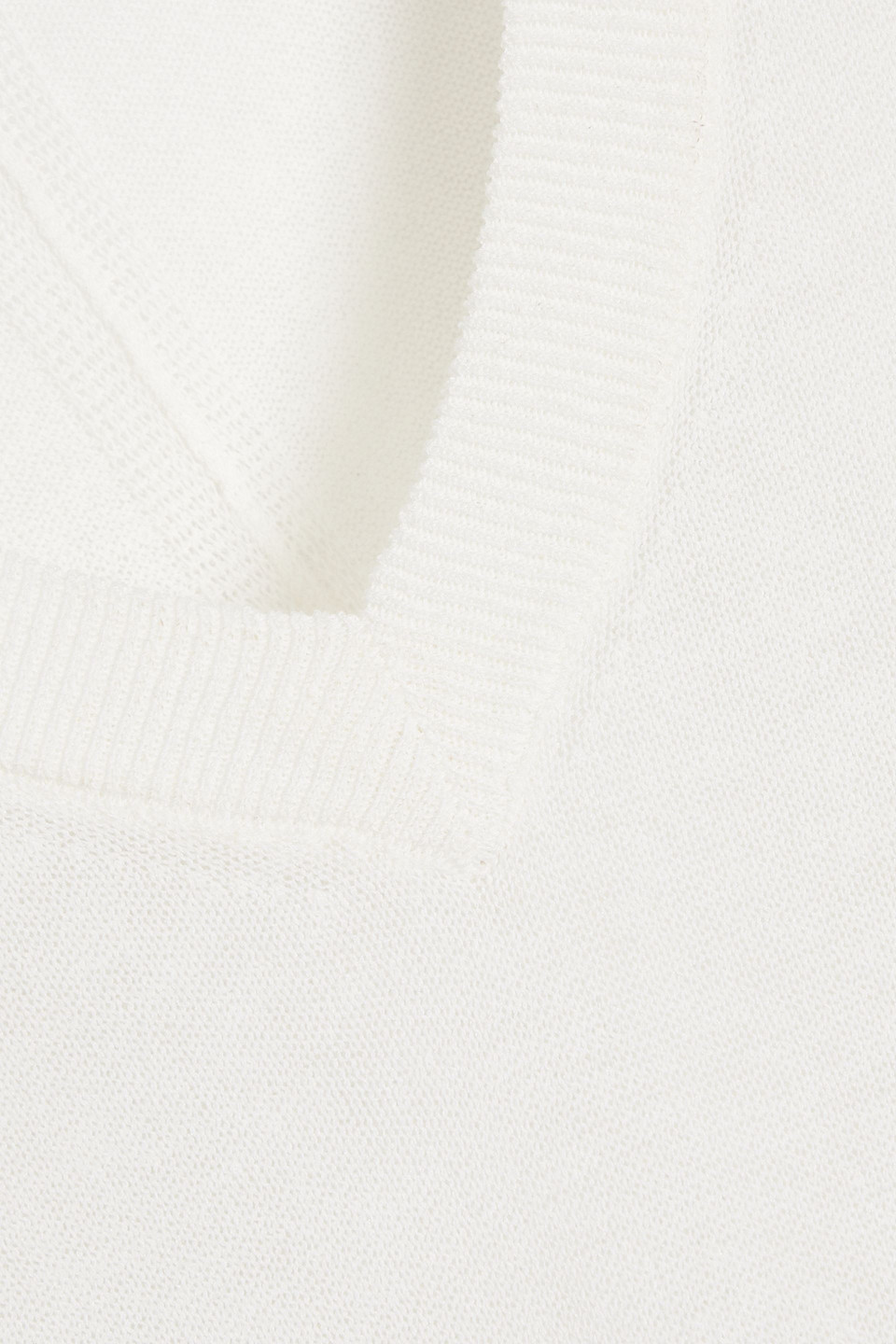 Shop Proenza Schouler Morgan Cotton And Silk-blend Sweater In White