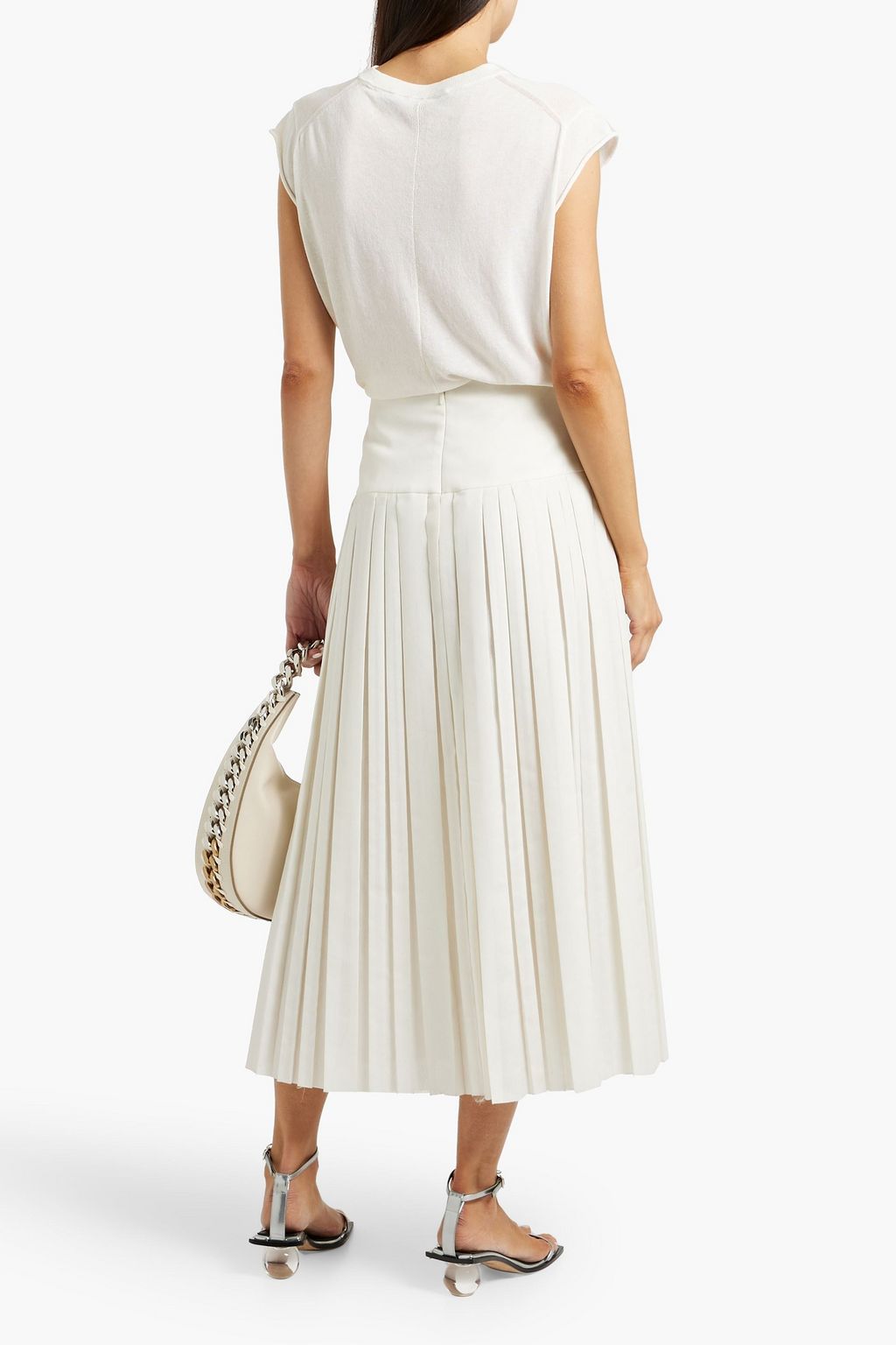 PROENZA SCHOULER Morgan cotton and silk-blend sweater