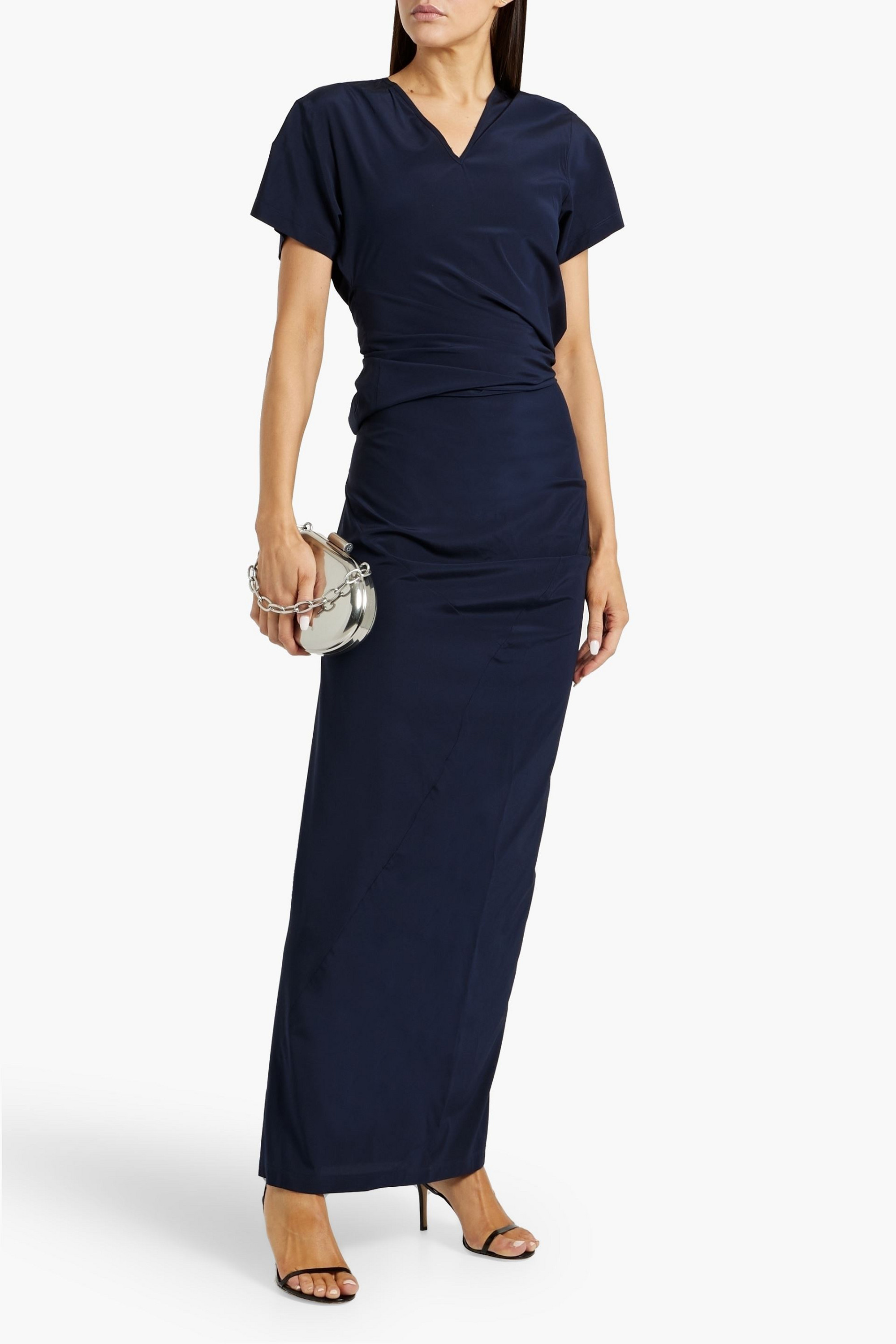Proenza Schouler Sidney faille maxi dress