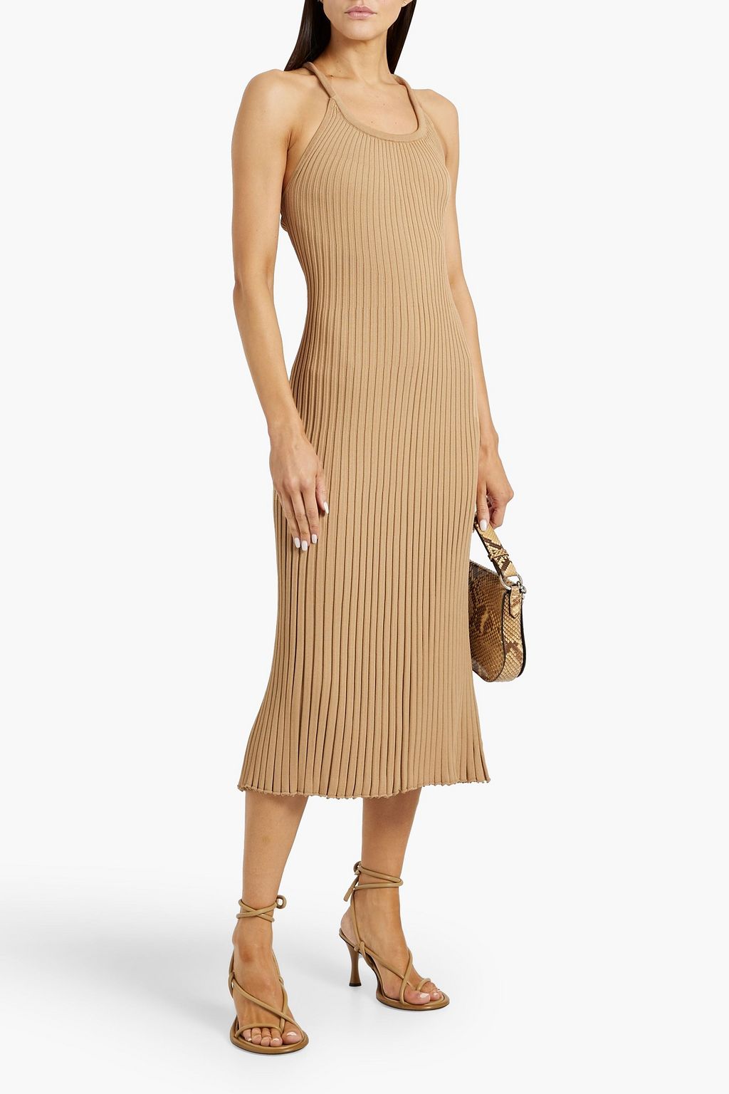 PROENZA SCHOULER فستان متوسط الطول مضلّع