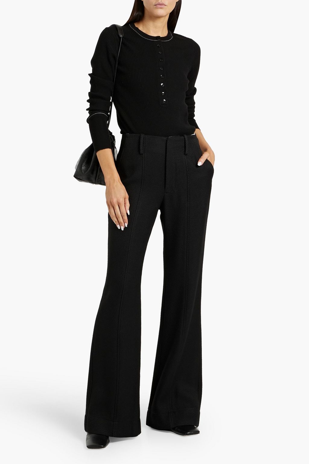 PROENZA SCHOULER Agnes ribbed merino wool-blend sweater