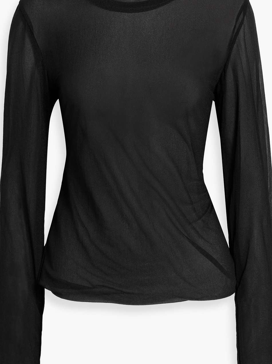 dara chiffon top