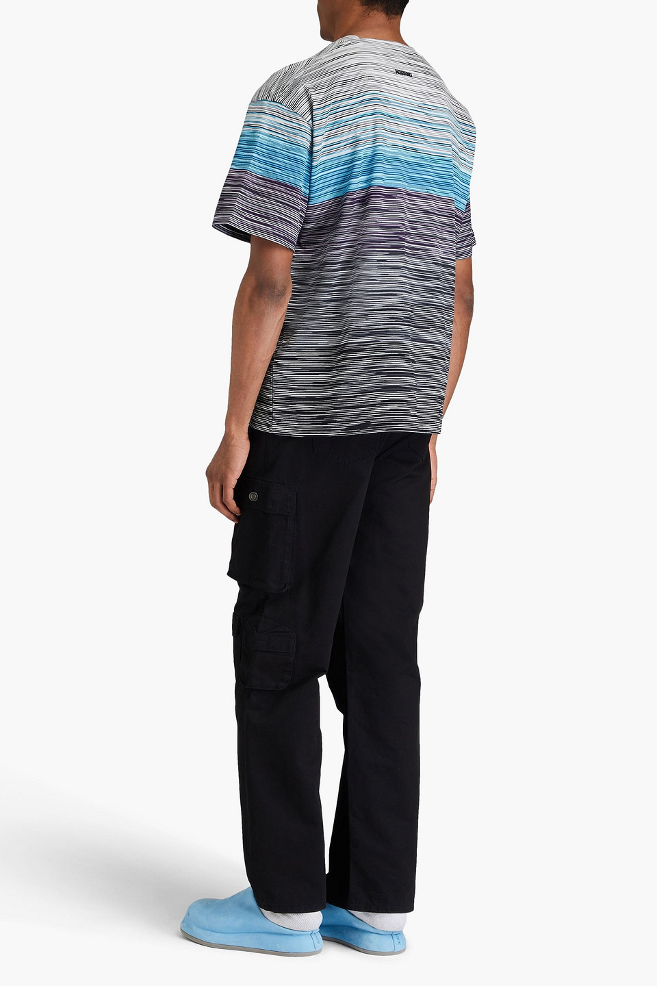 MISSONI SPACE-DYED COTTON-JERSEY T-SHIRT