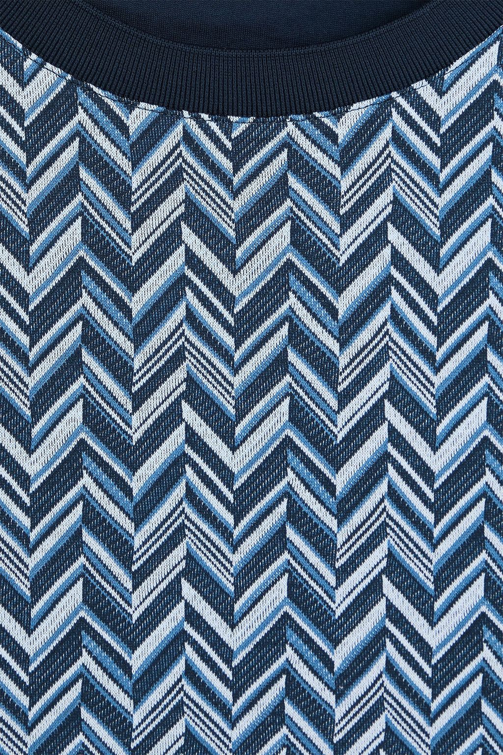 MISSONI 코튼 자카드 티셔츠