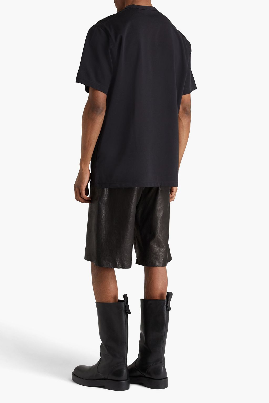 Y-3 Cotton-blend jersey T-shirt