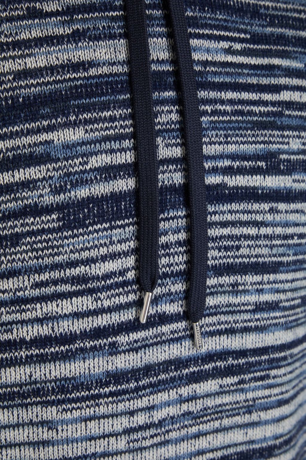 MISSONI Space-dyed cashmere hoodie