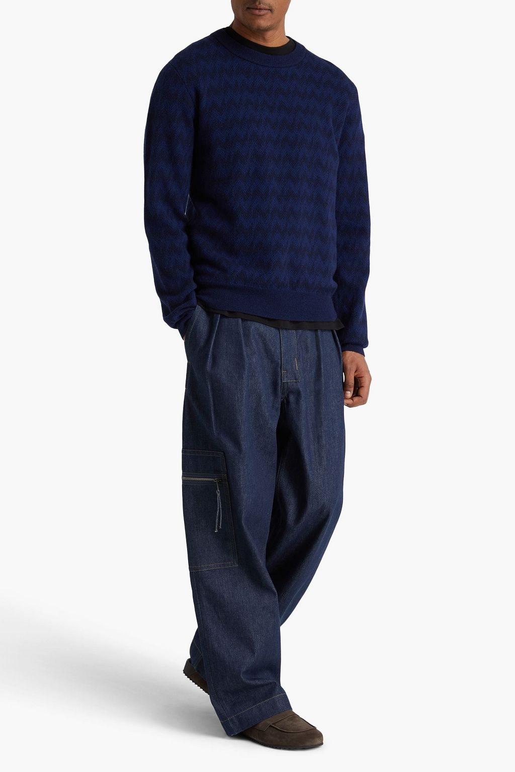 MISSONI Wool and cashmere-blend sweater