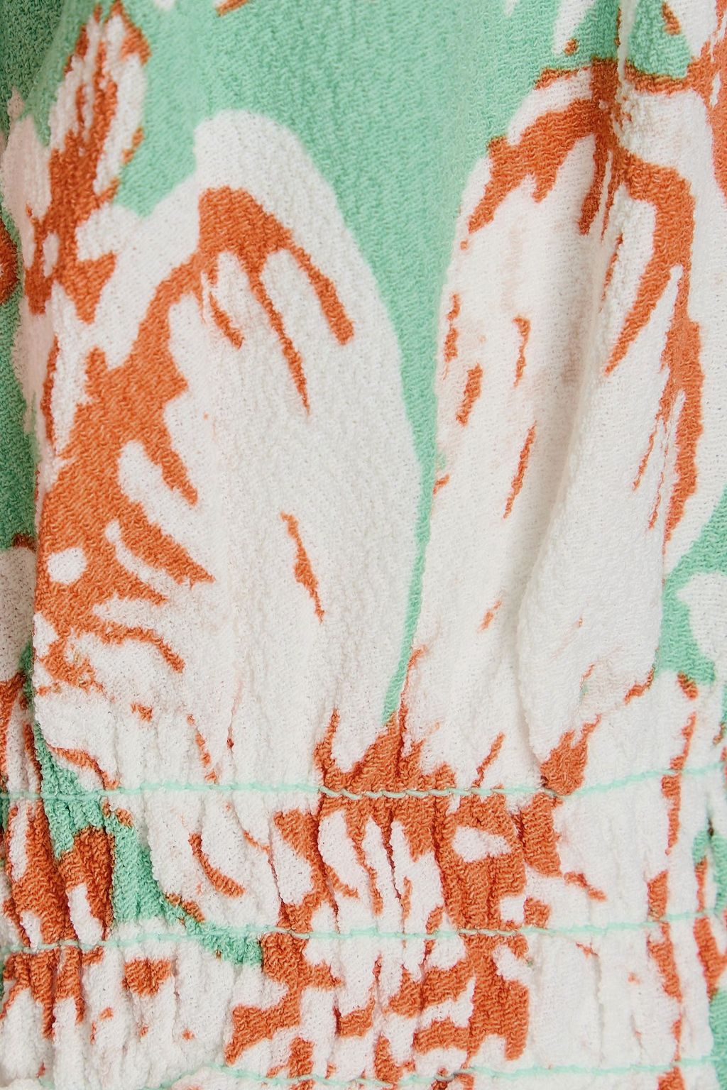 DIANE VON FURSTENBERG クレープ ワンピース フローラルプリント