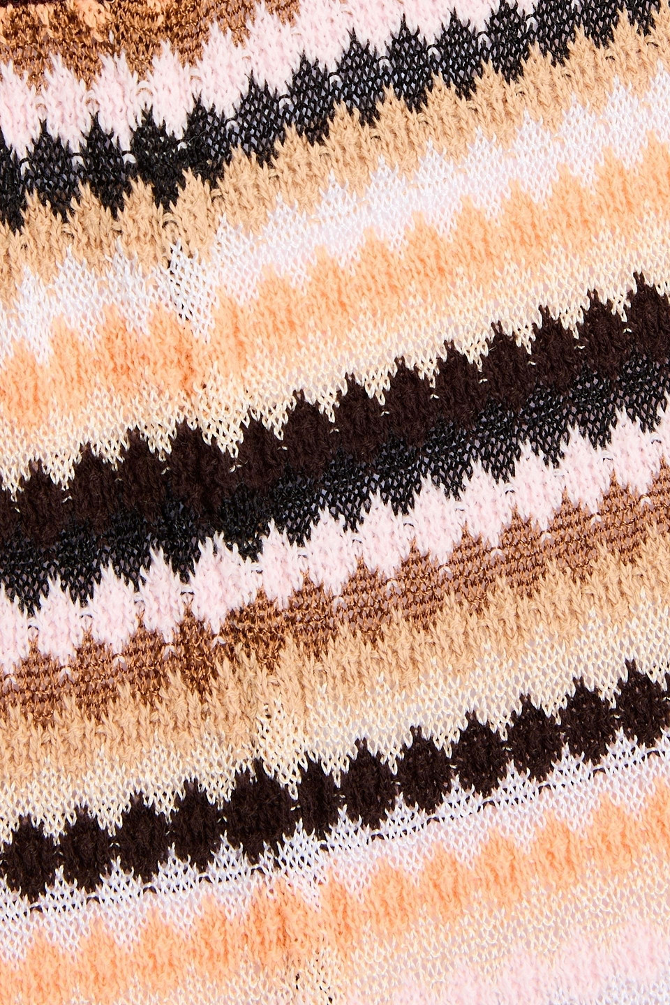 Missoni Crochet-knit Cotton-blend Wide-leg Pants In Multicolor