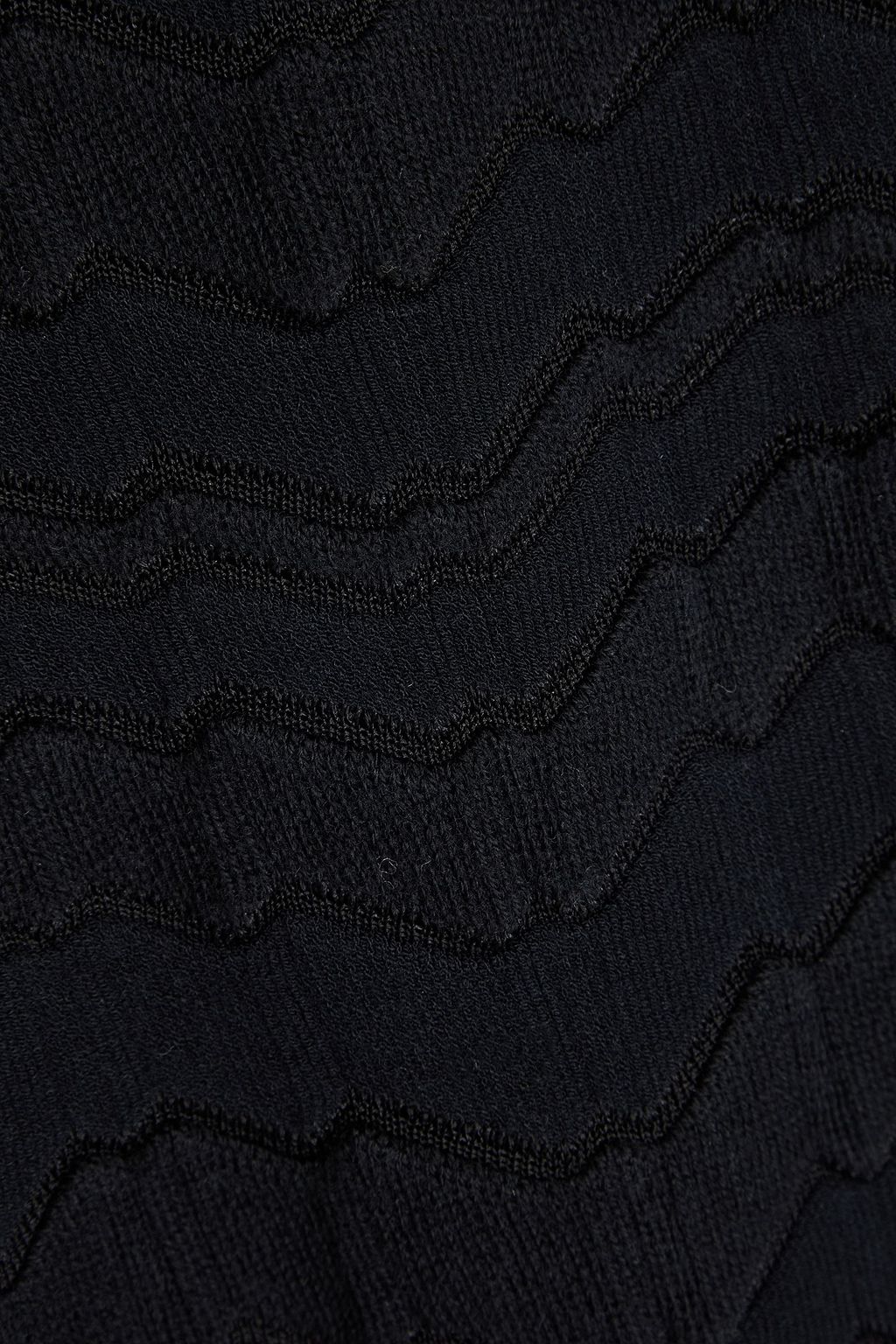 MISSONI Crochet-knit mini skirt