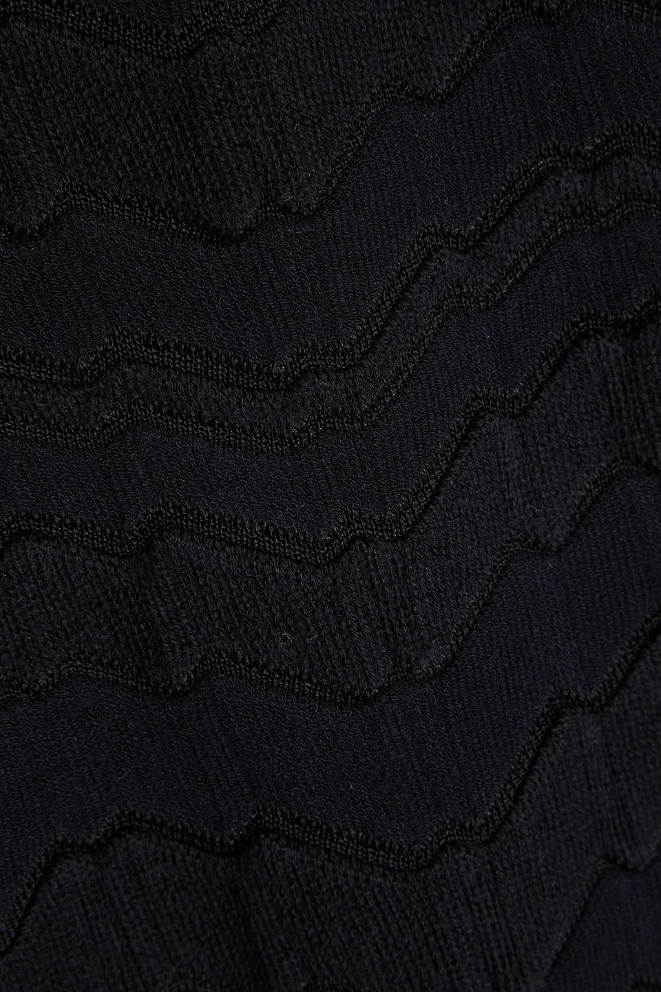Missoni Crochet-knit Mini Skirt In Black