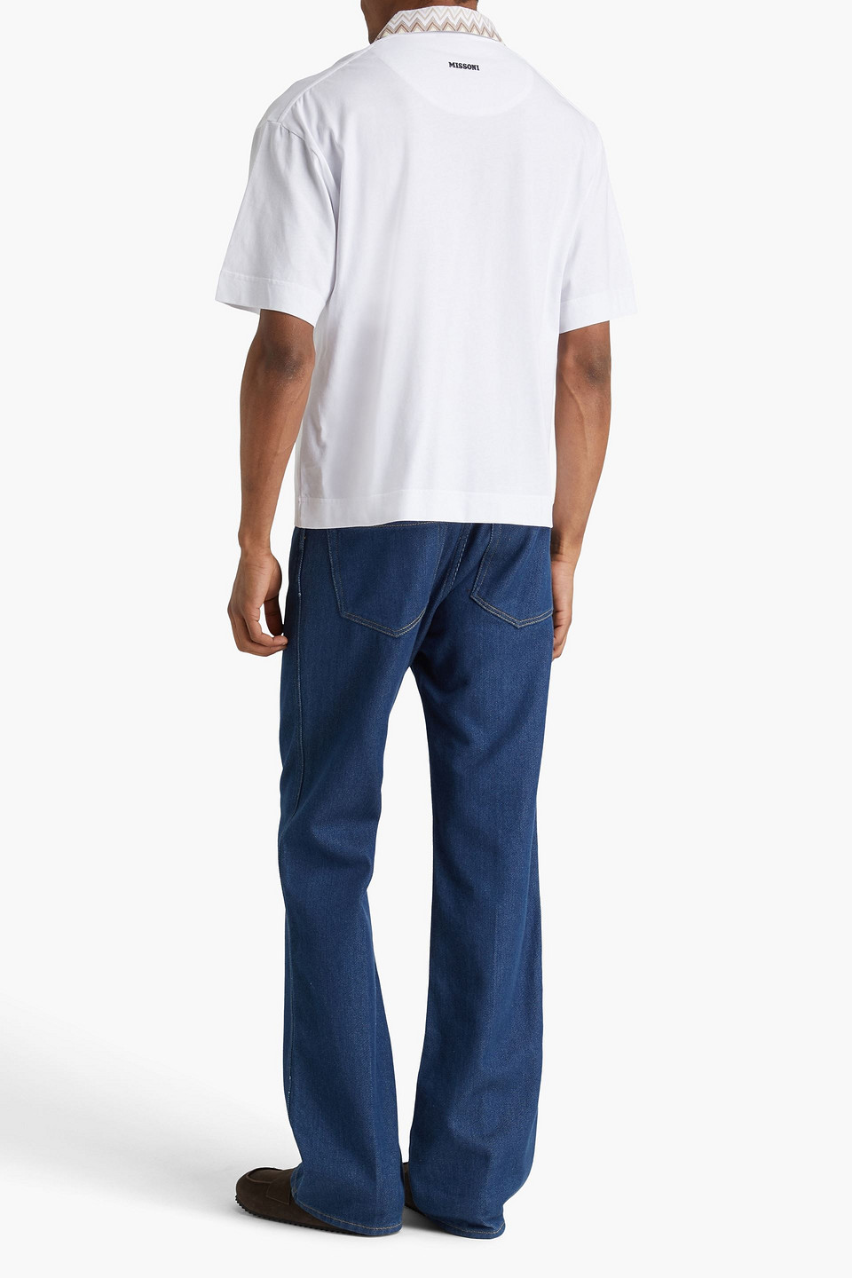 MISSONI COTTON-JERSEY POLO SHIRT