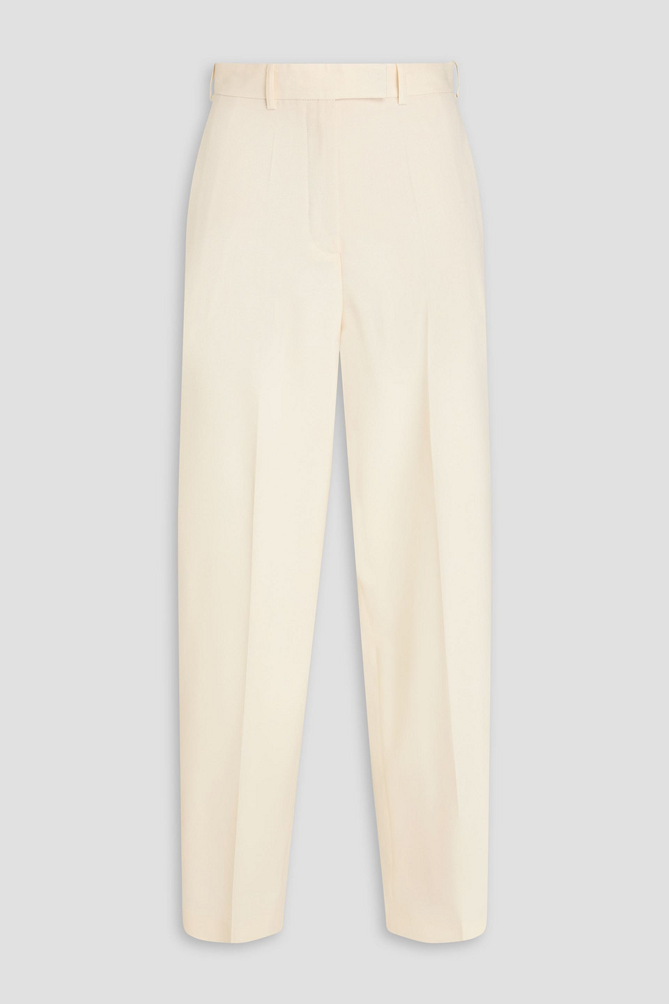 Rohe Wool-canvas Tapered Pants In Creme