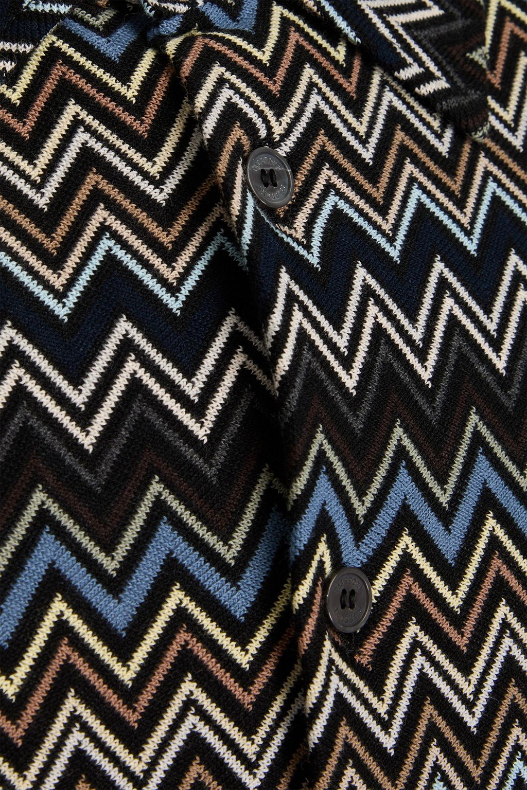 MISSONI قميص من القطن بحبكة كروشيه