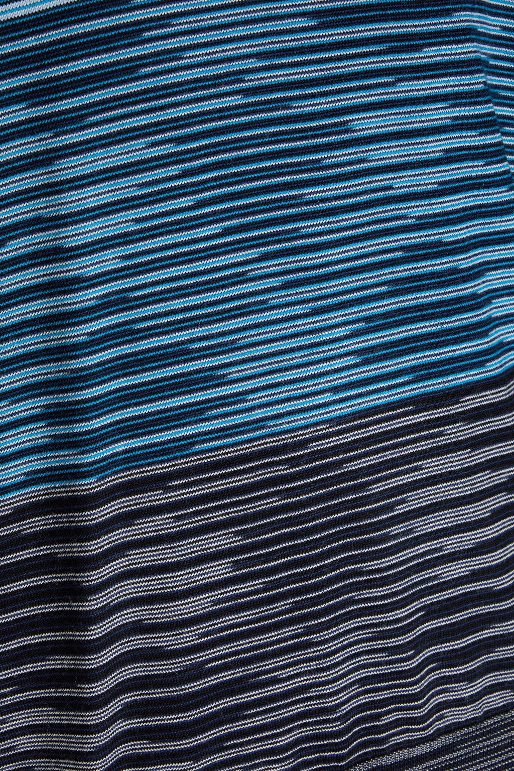 MISSONI كنزة رياضية من الصوف بألوان متداخلة