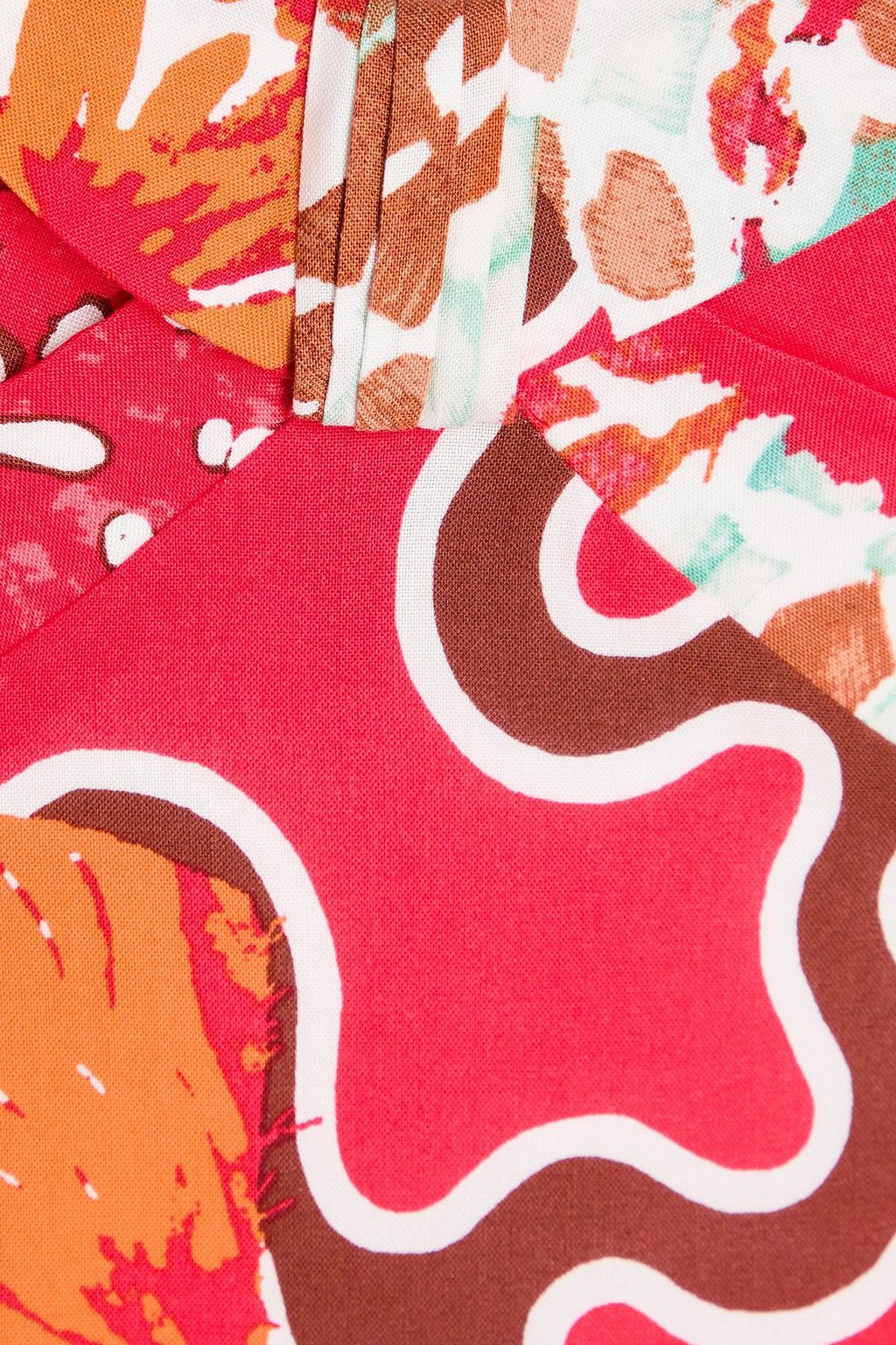 DIANE VON FURSTENBERG Etta printed woven maxi dress