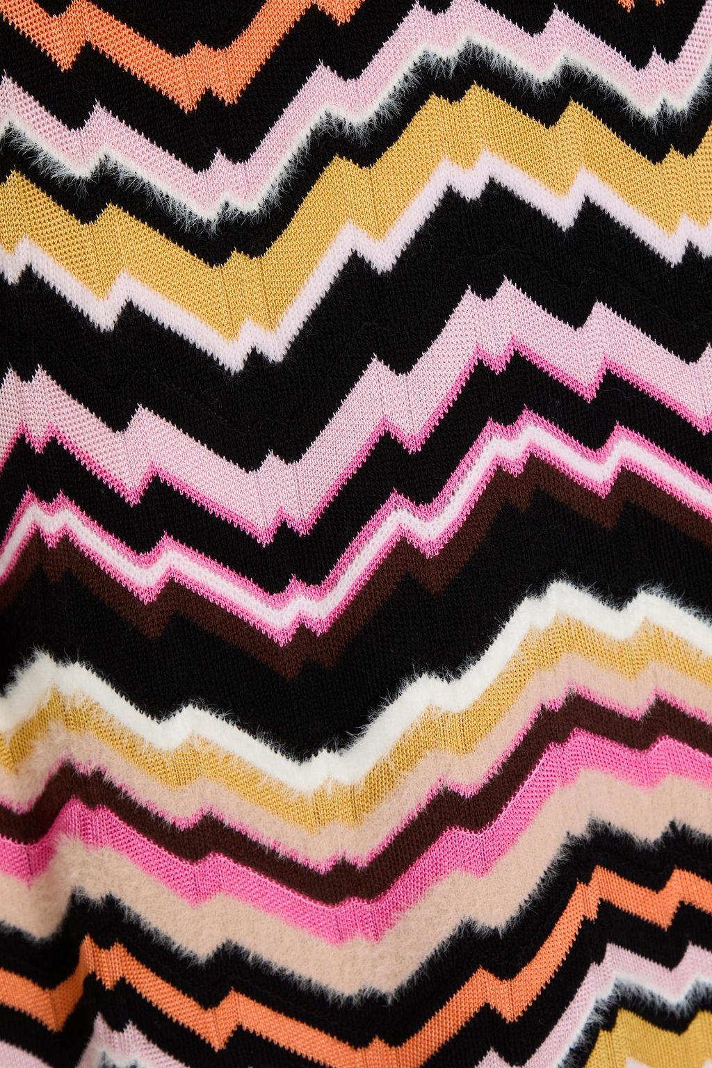 MISSONI فستان بحبكة إنتارسيا بياقة عالية