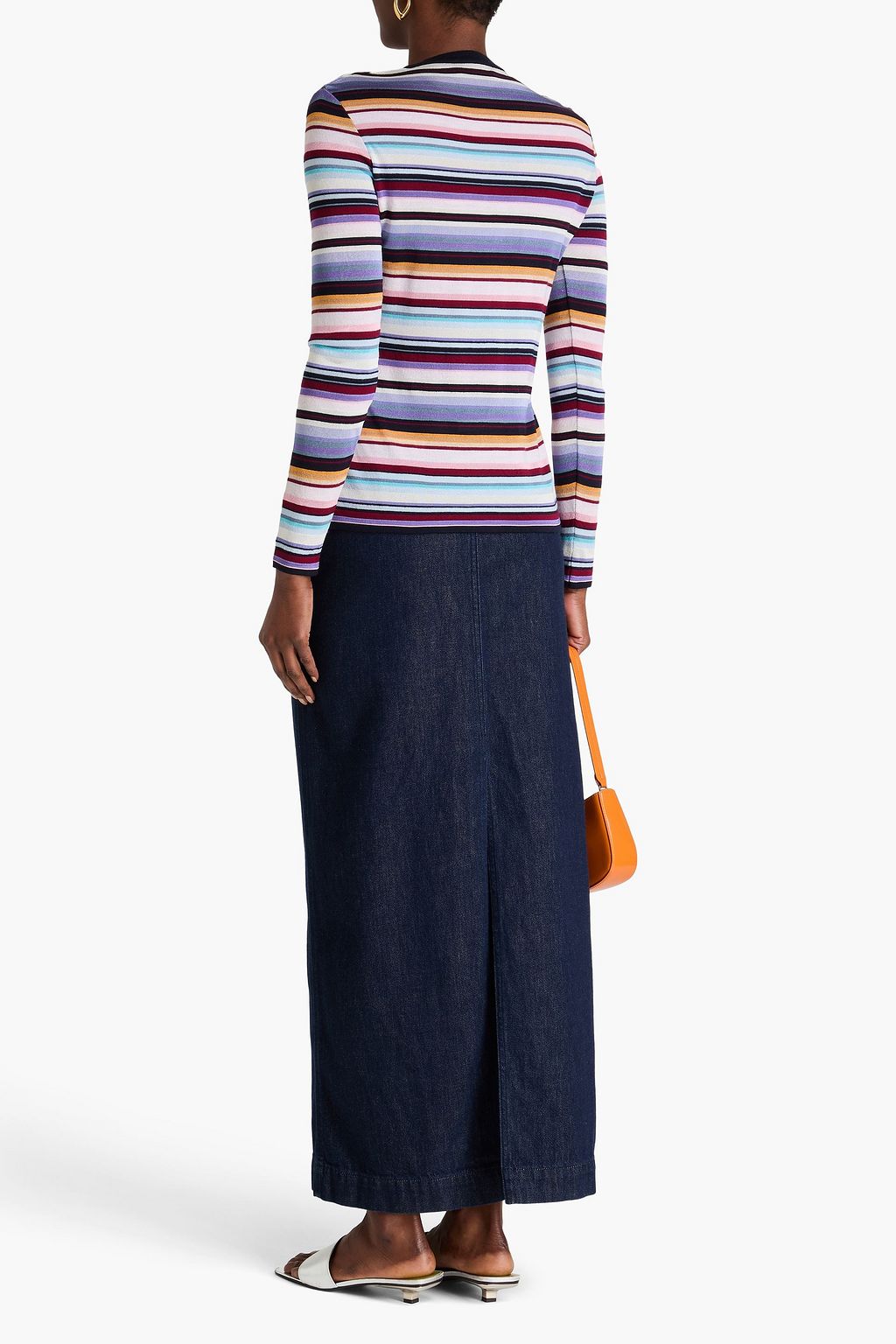 MISSONI كارديغان من مزيج الصوف المخطط