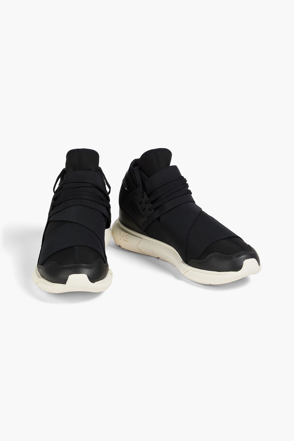Y-3 Qasa neoprene high-top sneakers