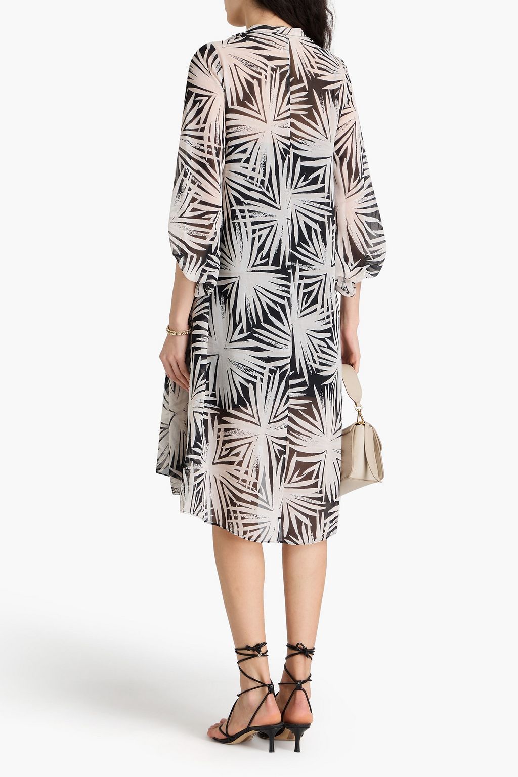 DIANE VON FURSTENBERG Ileana printed chiffon dress