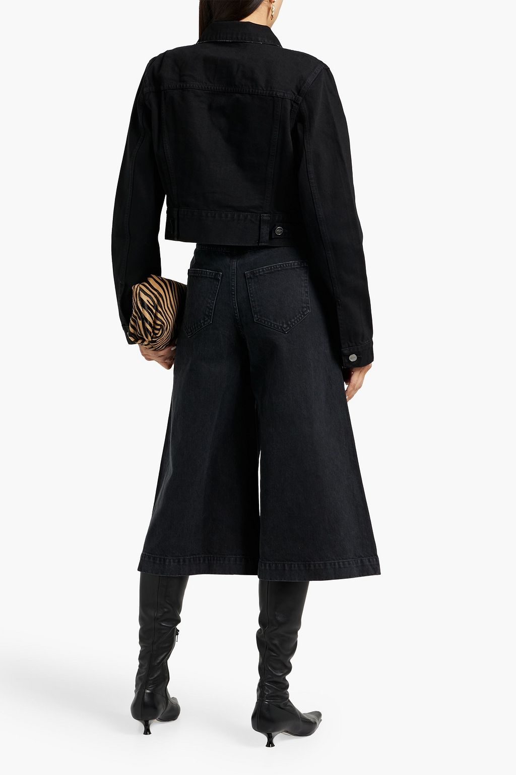 KHAITE Luey denim culottes