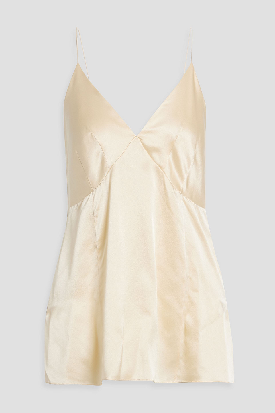 Grisella silk-charmeuse camisole