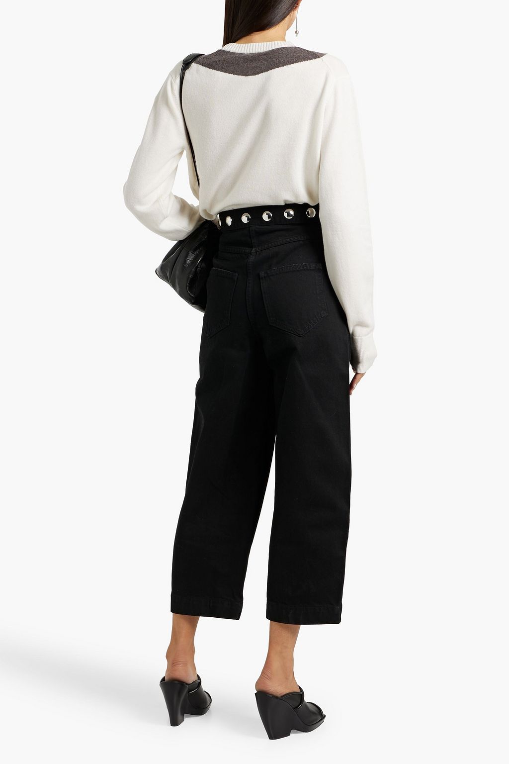 KHAITE Mavis intarsia cashmere sweater