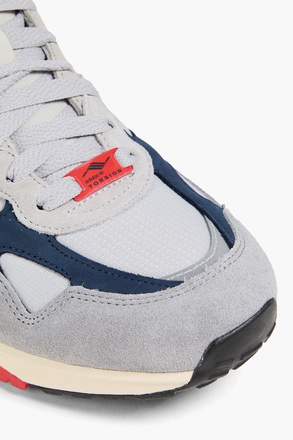 ADIDAS ORIGINALS حذاء سنيكرز «تورشن» من الجلد السويدي وقماش ريبستوب