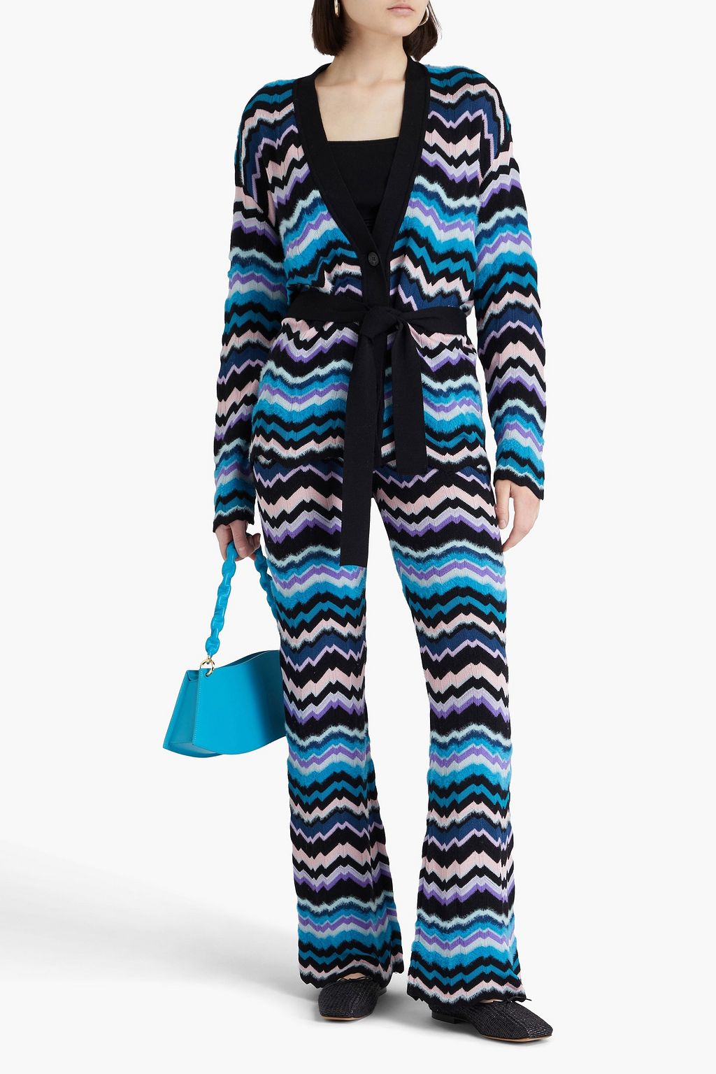 MISSONI Intarsia-knit cardigan